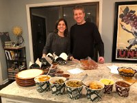 IMG 6564  Hosts: Debbie and Ron Padensky served &#34;traditional&#34; barbeque