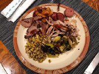 IMG 6565  plate of BBQ