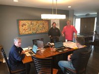 IMG 6567  The team worked for 44 hours (with only short interruptions for meals and sleep) on the business plan for a new company