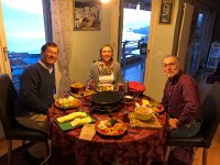 IMG 6489  a raclette with David and Amélie
