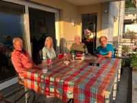 IMG 7913  blinding our guests on the balcony