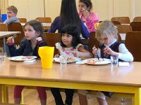 IMG 7933  and some of the students stay after class for lunch