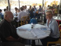 IMG 1852  Frank picked us up and took us to dinner at a hopping harbor side  restaurant