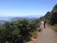 IMG 1894  Waving at our compatriots on the trail below