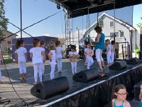 IMG 7235  a new crop of villageoises going over their dance routine