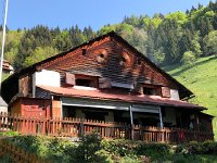 IMG 7256  occupied chalet with lovely wood work