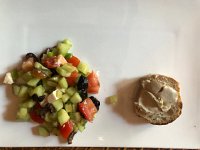 IMG 7501  salad with foie gras