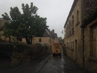 IMG 1741  We left Mark and Ana-Maria, and Domme under rainy skies