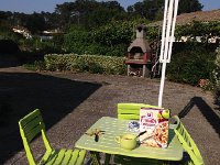 IMG 1610  the yard of our BnB near Arcachon