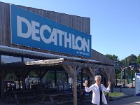 IMG 1629  escaping the traffic jam at Decathlon, but poor sock offering