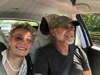 IMG 7278  driving the rental car toward Arcachon