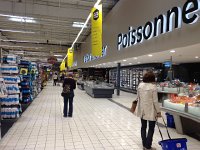 IMG 1663  a stop in a huge LeClerc on the way to Bergerac