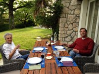 IMG 1841  dinner with David and Amélie