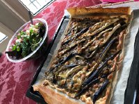 IMG 7934  26 May tarte à l&#39;aubergine