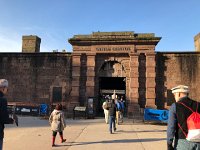 IMG 1502  Castle Clinton (not named after the president) where we cooled our jets thinking we were waiting for our fellow travelers to get on the ferry