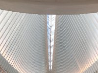 IMG 1591  the atrium of the Oculus station house ($4 billion, designed by Santiago Calatrava)