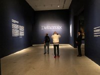 IMG 1675  the temporary exhibit of Delacroix&#39;s works is first on our list