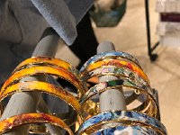 IMG 1688  Cloissonnee bracelets in the gift shop