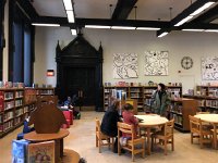 IMG 1835  We then made a stop to warm up in the library