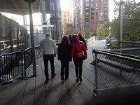 IMG 4333  We meet our travelers on a bitingly brisk morning for a walk on the High Line