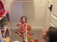 IMG 1967  Nikki arrives and with Val she discovers a doll house in our B&#38;B