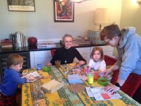 IMG 4417  On the 16th we travelled to Nashville (no photos), and started the 17th with breakfast, coffee and crafts with the kiddies