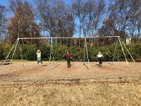 IMG 2160  swinging at the playground