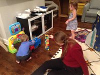 IMG 4501  the biggest tower ever in the play room