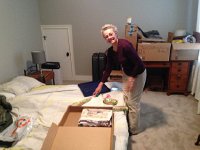 IMG 4513  wrapping Christmas presents