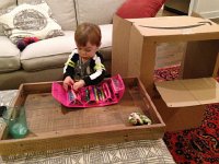 IMG 4538  getting into his sister&#39;s stuff