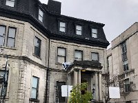 IMG 1188  Then we went out for a walk through McGill campus. It was not just wet, it was raining. But the show must go on (here there&#39;s a movie being shot)