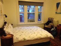 IMG 4164  Ten hours and an ocean away, we check into our room at David and Amelie&#39;s charming home in Montreal (Westmont neighborhood)