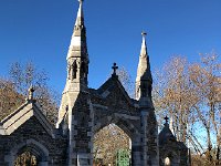 IMG 1246  cemetery gate from the inside where we stood, disappointed