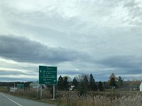 IMG 1269  Skies are dramatic while we make our way by car on highway to the Eastern Townships