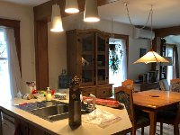 IMG 1277  Back in Paulo&#39;s kitchen/open dinning area fromi which some wonderful smells and tastes eminate