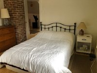 IMG 1280  our bed (really her bed) for a few nights