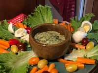 IMG 1288  homemade mayonnaise to go with beautiful veggies