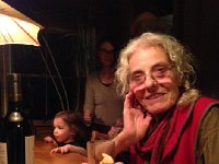 IMG 4229  Paulo in foreground. Achille and his watchful mom, Marie-Anne, in the shadows