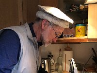 IMG 1320  Greg getting the hang of the sous vide machine