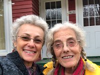 IMG 1350  niece and aunt about to take a walk on our last morning