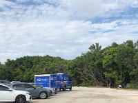 IMG 2559  vans associated with a big clean-up effort on today