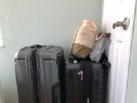 IMG 2633  the luggage that we will leave with Lucy and Norm while sailing