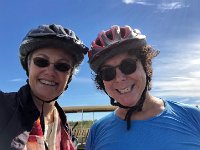 IMG 2436  Now we have rented our bicycles and helmets for protecting the noggins