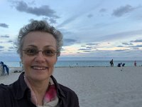 IMG 2473  Christine with the clouds and ocean