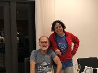 IMG 2491  back at the house we compare notes in comfy attire