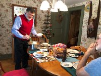 IMG 1475  Jeff serving lunch (soup)