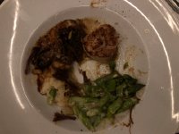 IMG 1493  We quickly changed into our &#34;restaurant attire&#34; and went to dinner at Ocean Prime. The scallops and asparagus was delicious.