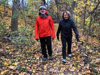 IMG 1408  Out in the Wellesley woods where Nikki reads and walks