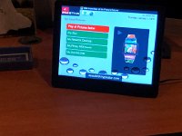 IMG 1430  in action (Internet connected so family can send new photos to it)