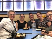 IMG 0668  in Shanghai for lunch of special dumplings with Nikki, Raphael, Pipa and Brigitte